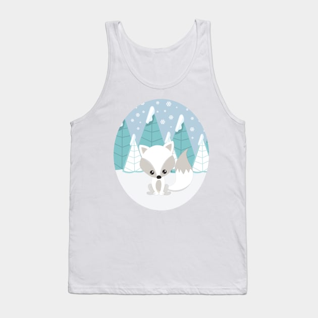 ARCTIC LANDSCAPE Tank Top by MagicDreams